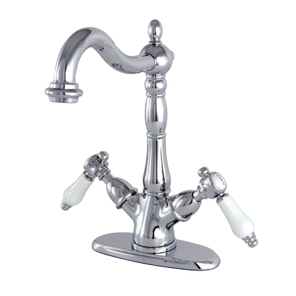 KS1491BPL Vessel Sink Faucet, Polished Chrome